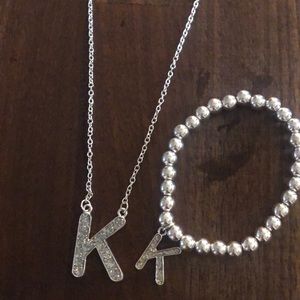 Holographic Necklace and bracelet